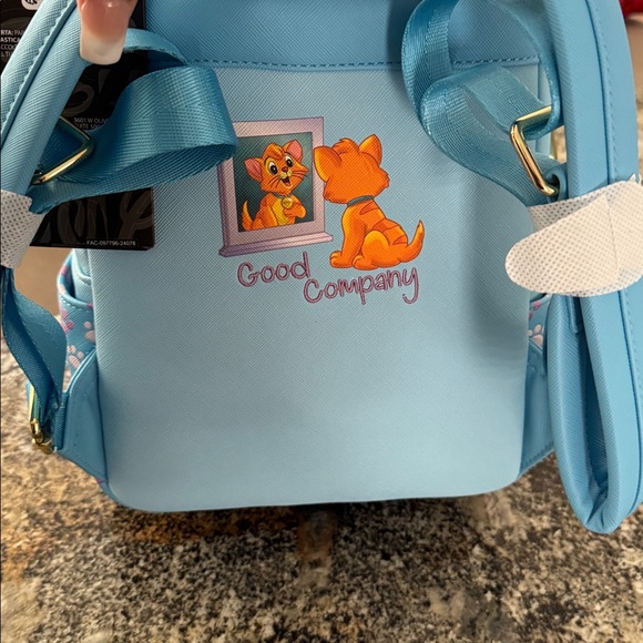 Disney Oliver and Company Oliver & Jenny Ice Cream Mini Backpack NWT - Picture 3 of 8